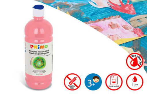 Picture of PRIMO 1000ML POSTER PAINT PINK